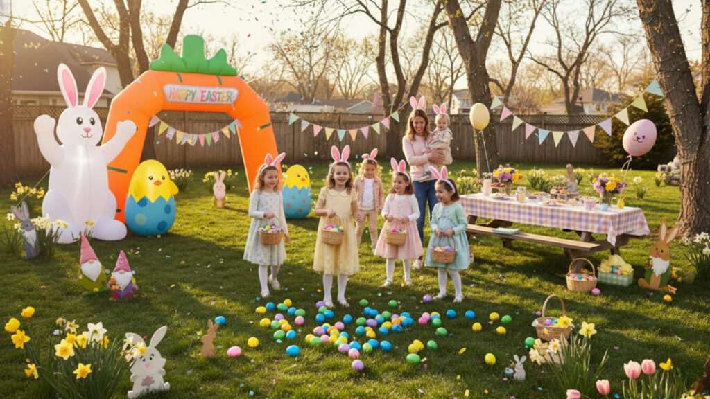 Family Friendly Easter Outdoor Decoration Ideas for Joyful Holiday Spaces