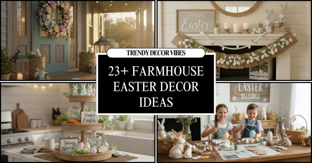 Farmhouse Easter Decor Ideas