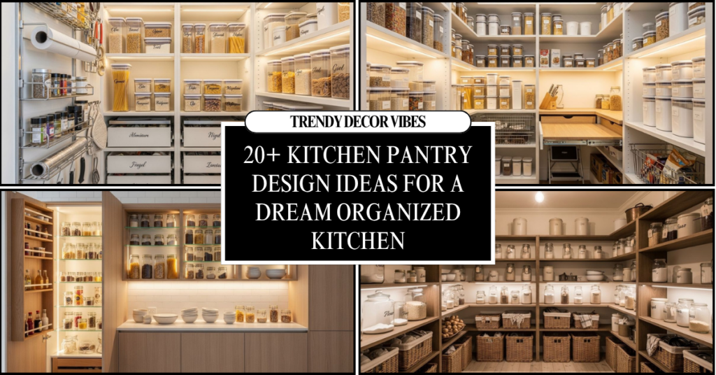 Kitchen Pantry Design Ideas