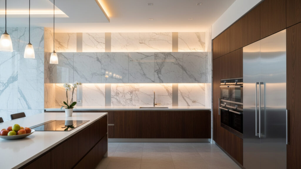 Luxury Kitchen Backsplash Ideas For Elegant Wall Statement Style