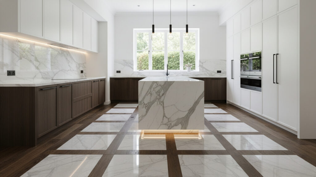 Luxury Kitchen Flooring Ideas For Stylish And Durable Base Design