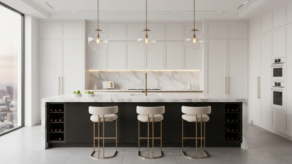 Luxury Kitchen Island Design Ideas For Central Stylish Feature