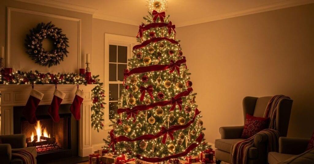 Classic Red & Gold Elegance