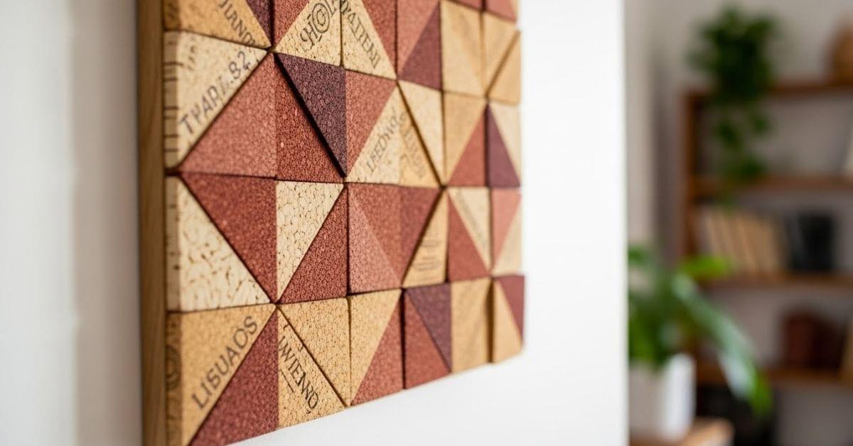 Wine Cork Wall Art Designs